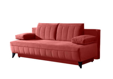 kanapa SURJI w kolorze ceglastej czerwieni,
