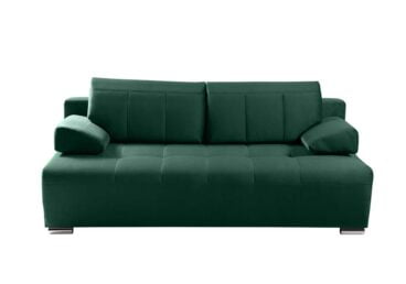 Zielona kanapa do salonu